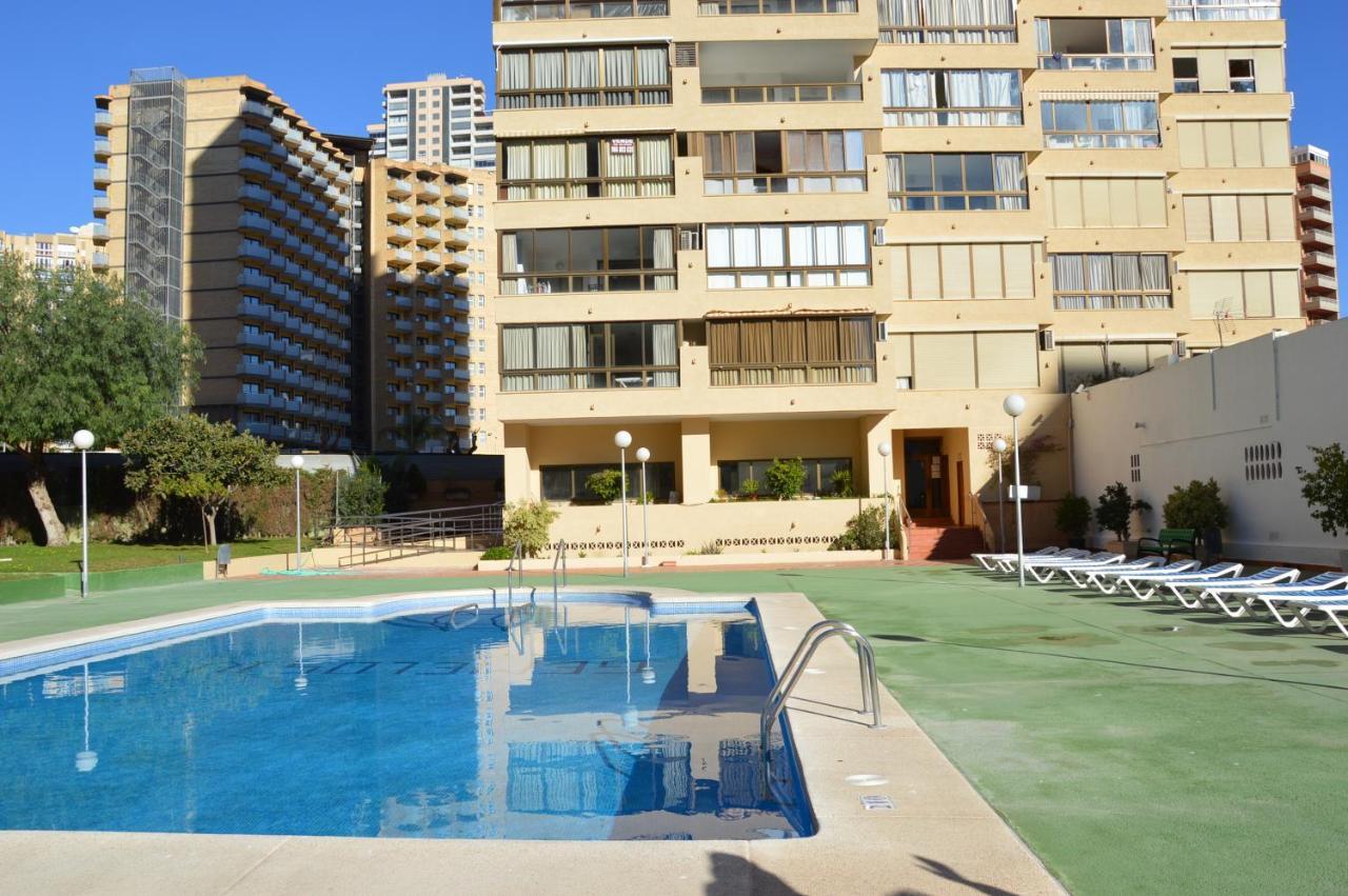 Apto With Pool Gemelos IV Benidorm Ngoại thất bức ảnh