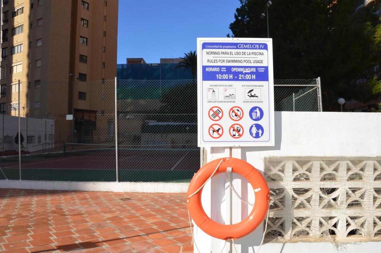 Apto With Pool Gemelos IV Benidorm Ngoại thất bức ảnh