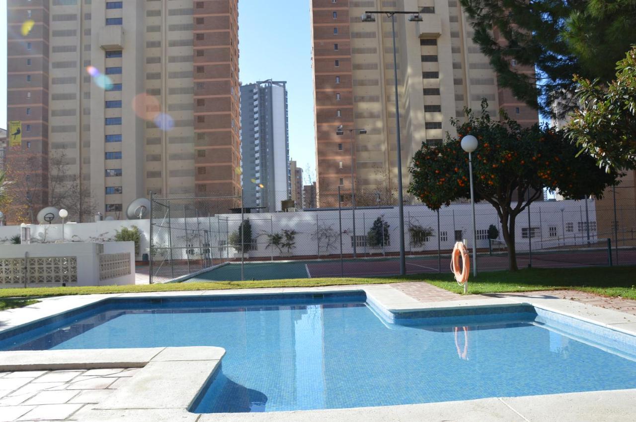 Apto With Pool Gemelos IV Benidorm Ngoại thất bức ảnh
