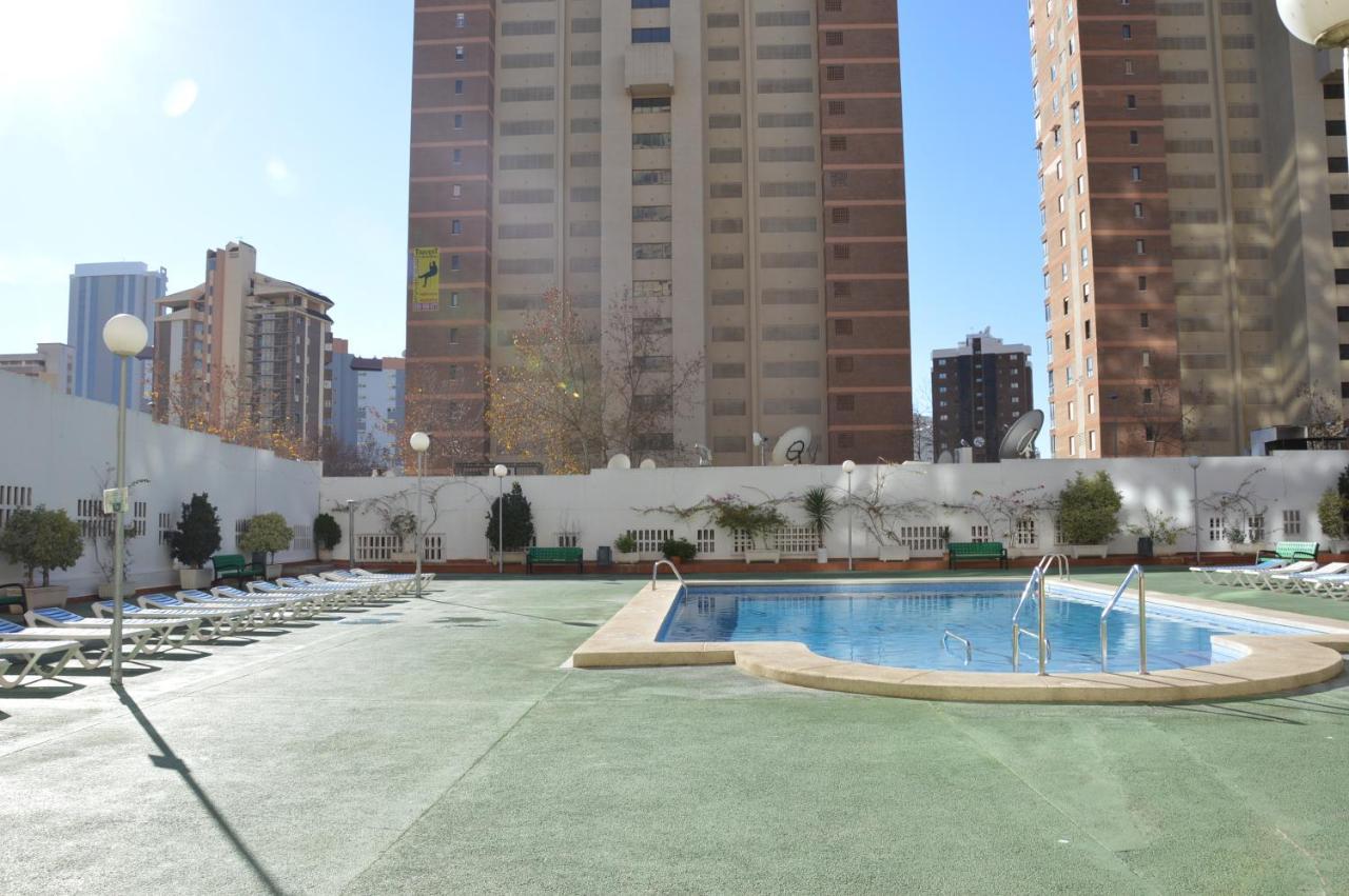 Apto With Pool Gemelos IV Benidorm Ngoại thất bức ảnh